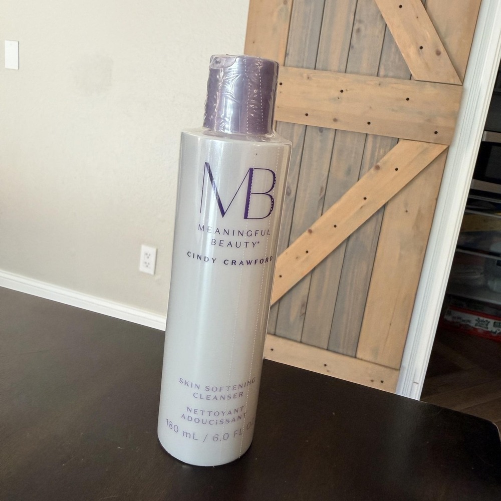 Meaningful Beauty Cindy Crawford Skin Softening Cleanser 6 Oz Womens Face